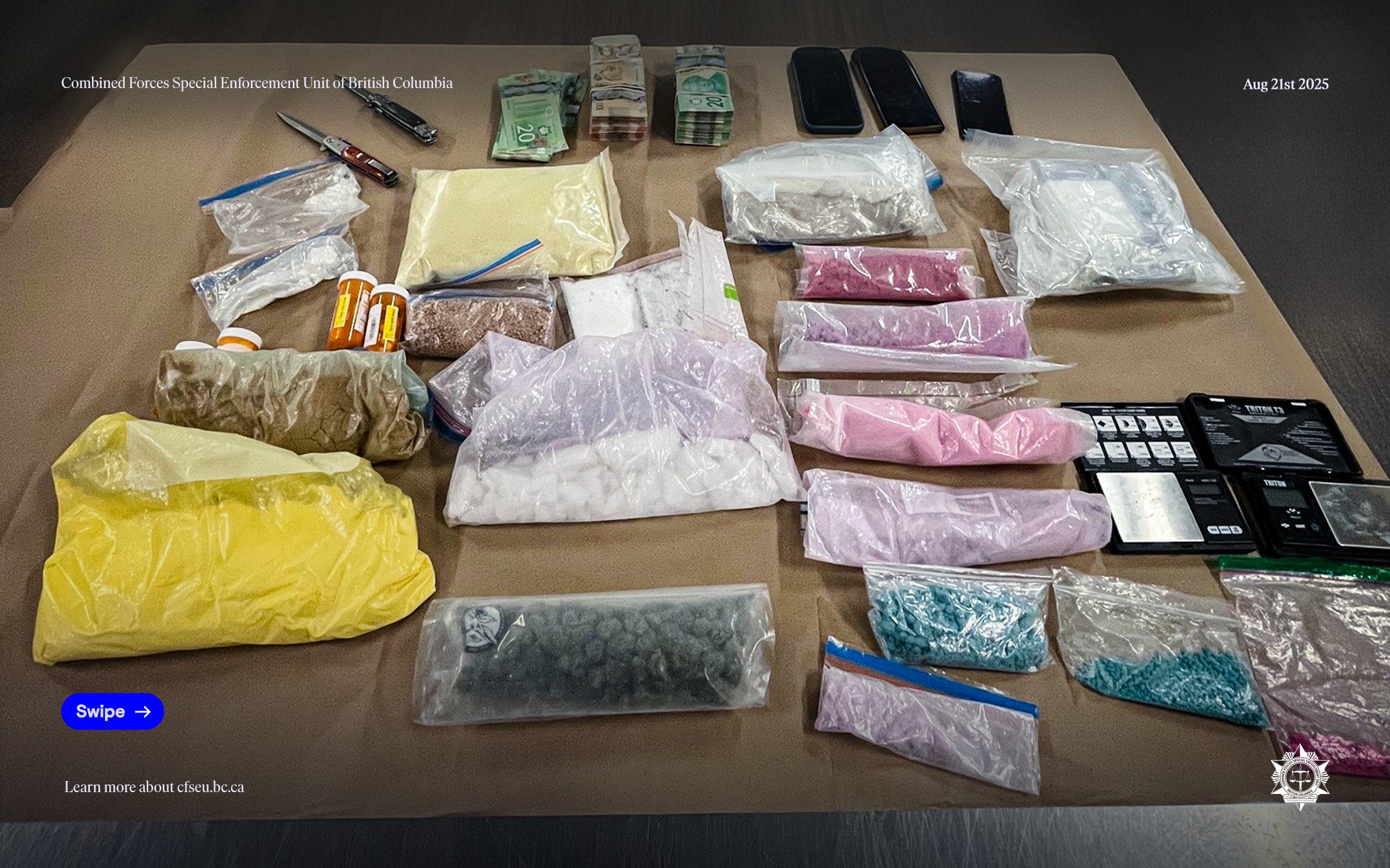 Surrey Man Charged After Large Drug Seizure By CFSEU-BC