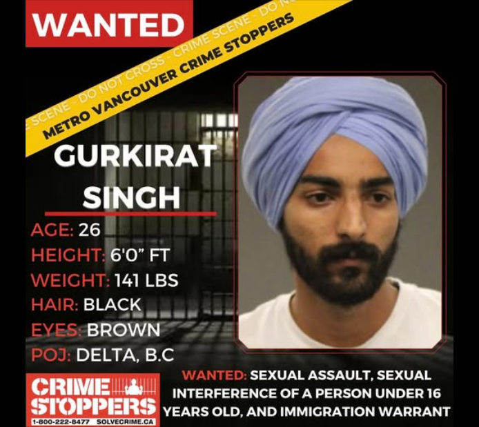 WANTED: Delta Police Seek Gurkirat Singh For Alleged Sexual Touching Of Minor Child