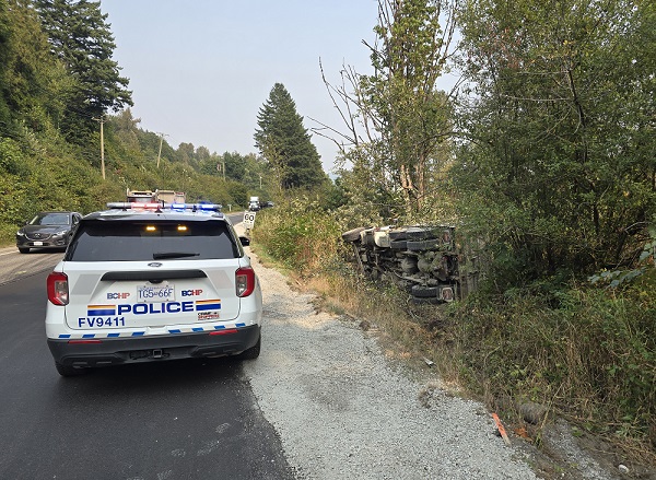 Drunk Dump Truck Driver From Abbotsford Fired And Stripped Of Licence After Rollover Collision