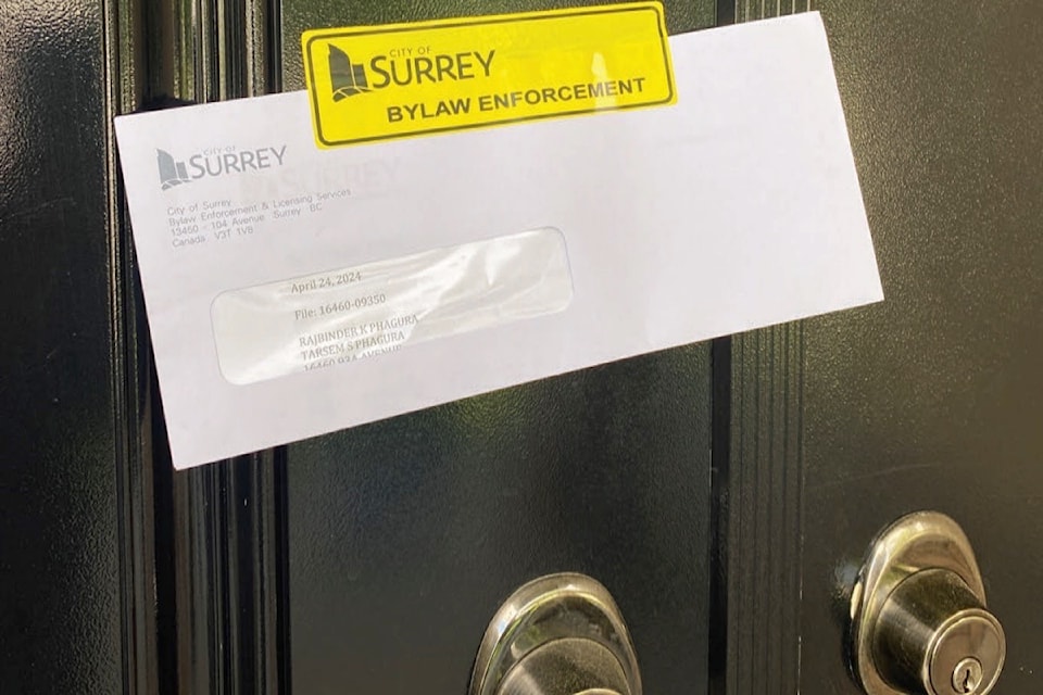 Surrey Continues To Crackdown On Illegal Construction