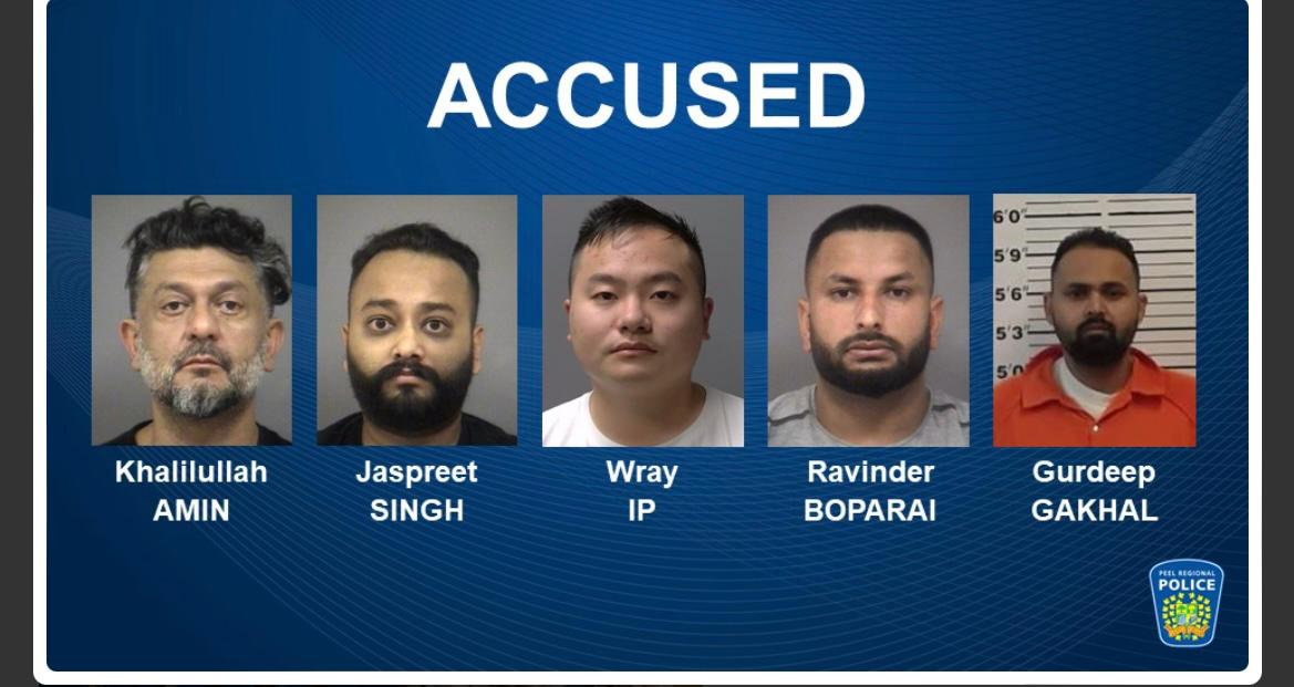 DRUG SMUGGLING: Four South Asian Men Among Five Caught In $25 Million Drug Bust In Ontario