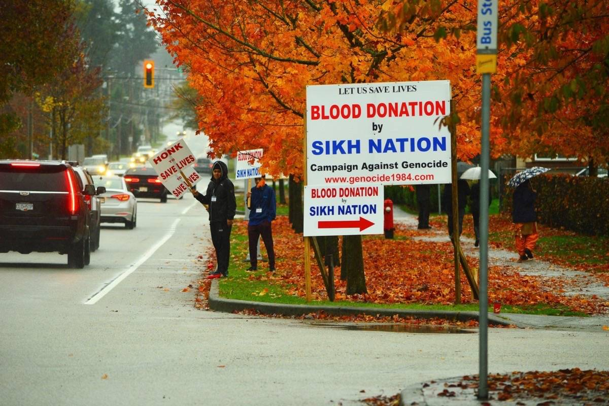Blood Donation Drive By Sikh Nation Begins In November