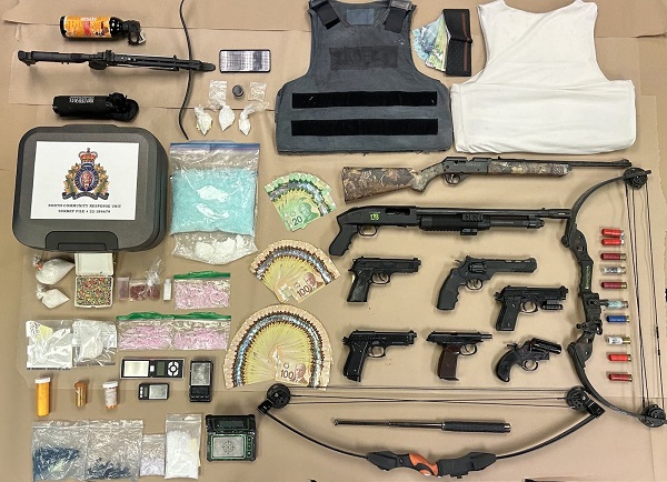 Surrey RCMP Seizes Loaded Shotgun And Large Amount Of Drugs In Whalley Area