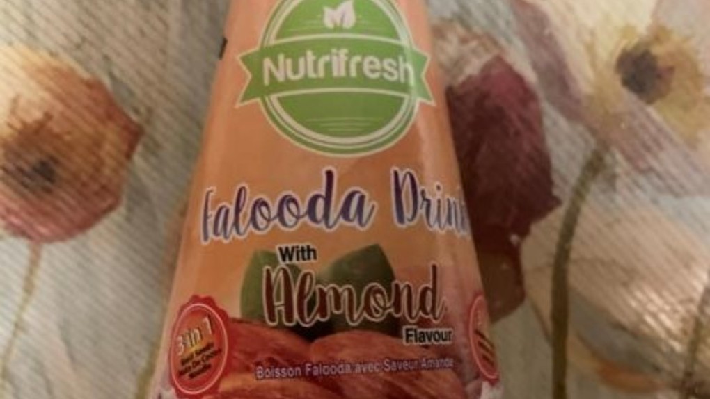 SUSPECT MILK: Falooda Drink Recalled In BC And Other Provinces Due To Unlisted Milk Product