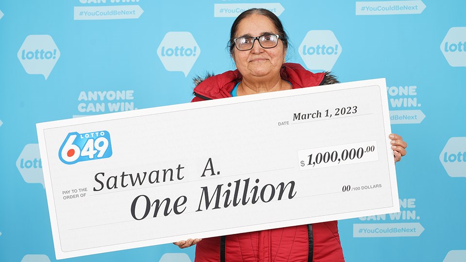 Indo-Canadian Woman Wins Big $1 Million Lotto Prize