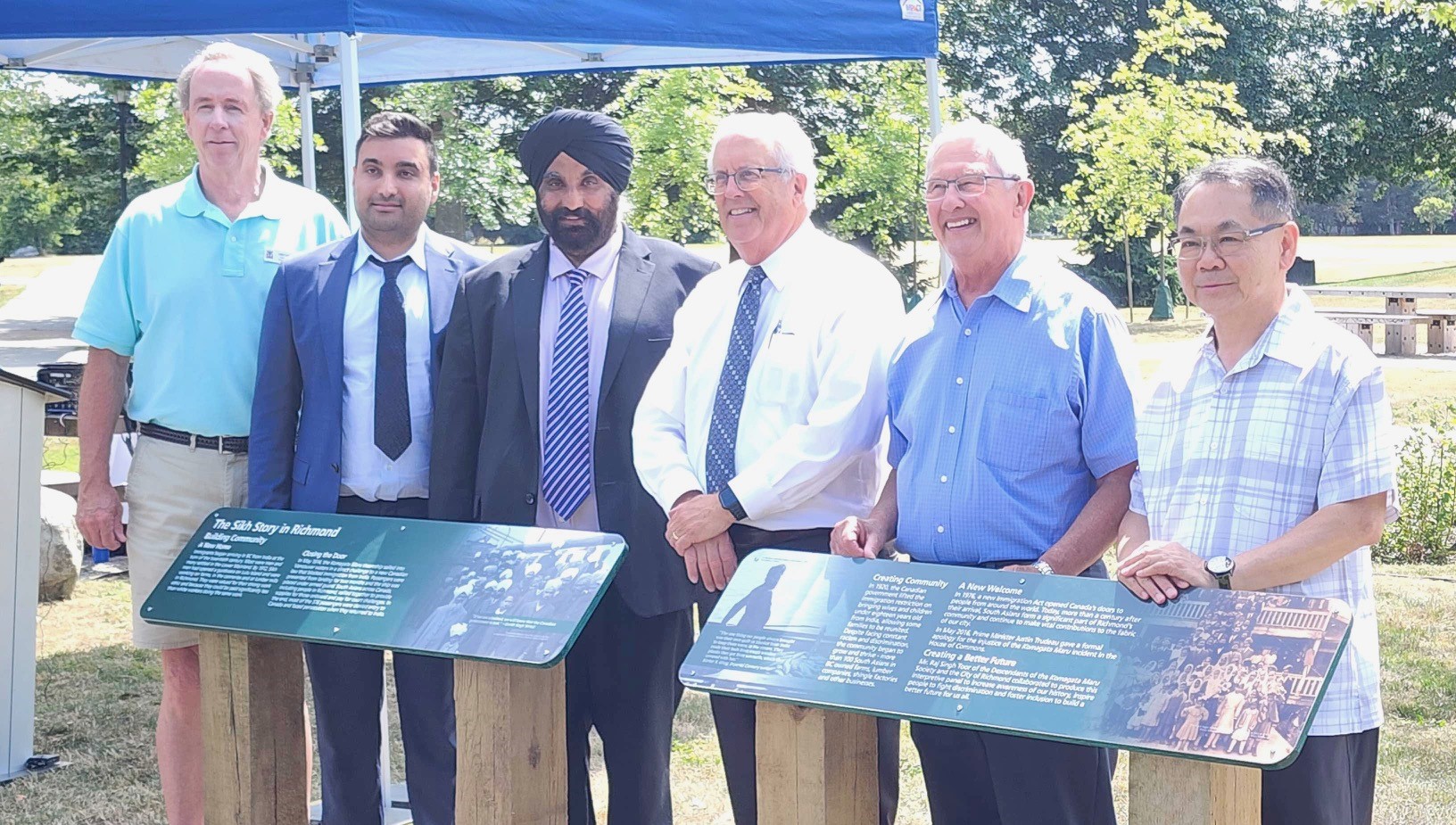 Richmond Unveils Komagata Maru And Sikh Heritage Signage