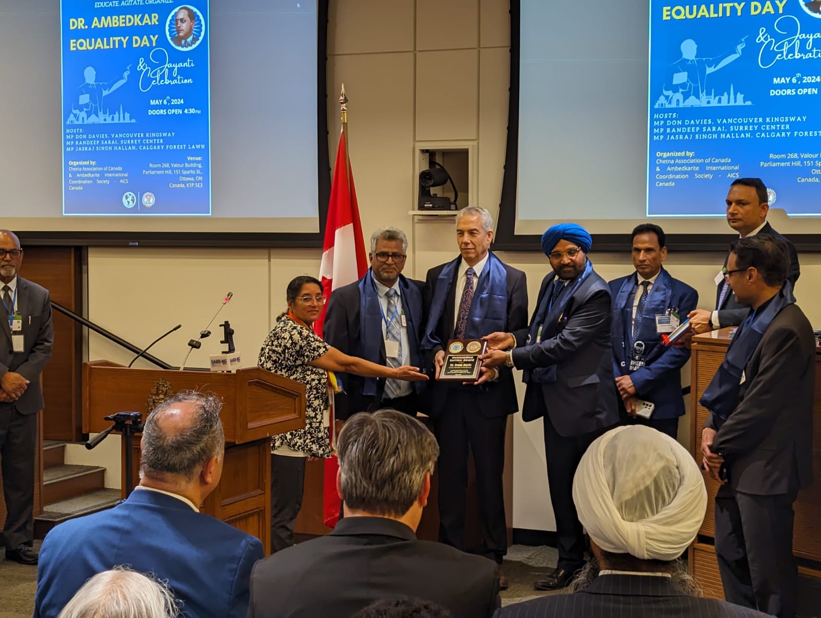 Dr. Ambedkar Equality Day Celebrations Held At the Parliament Hill