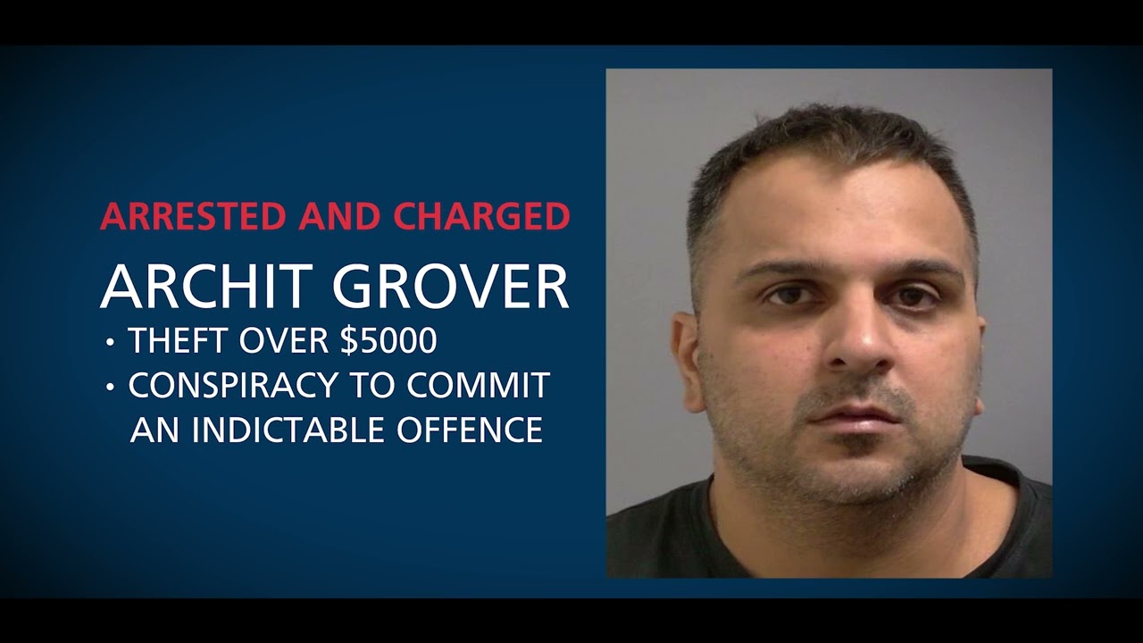 GOLD HEIST THIEF: Toronto Police Nab Archit Grover After He Arrived From India