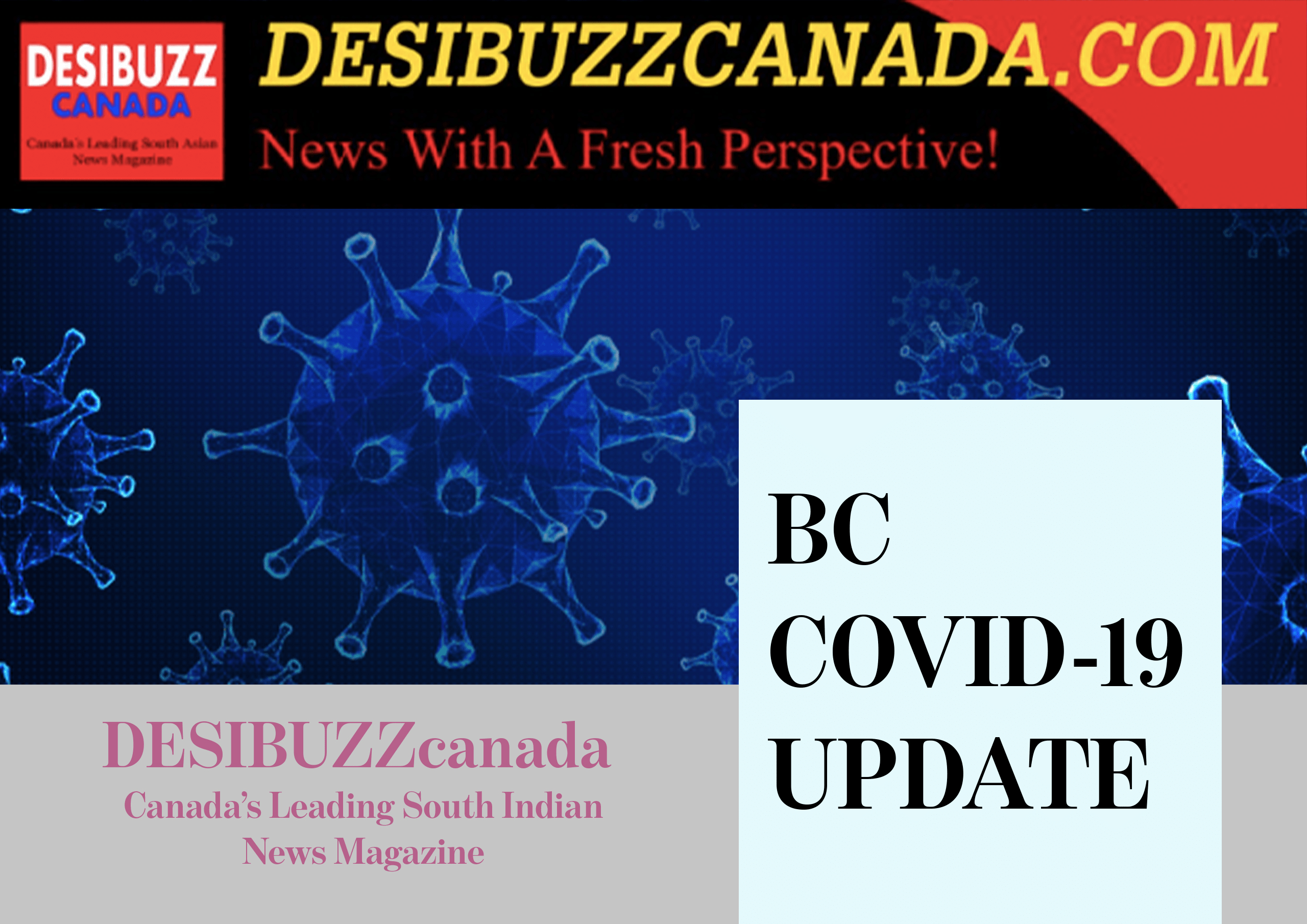 BC COVID-19 DAILY UPDATE: Weekend See Continued Decline In Cases But 12 New Deaths