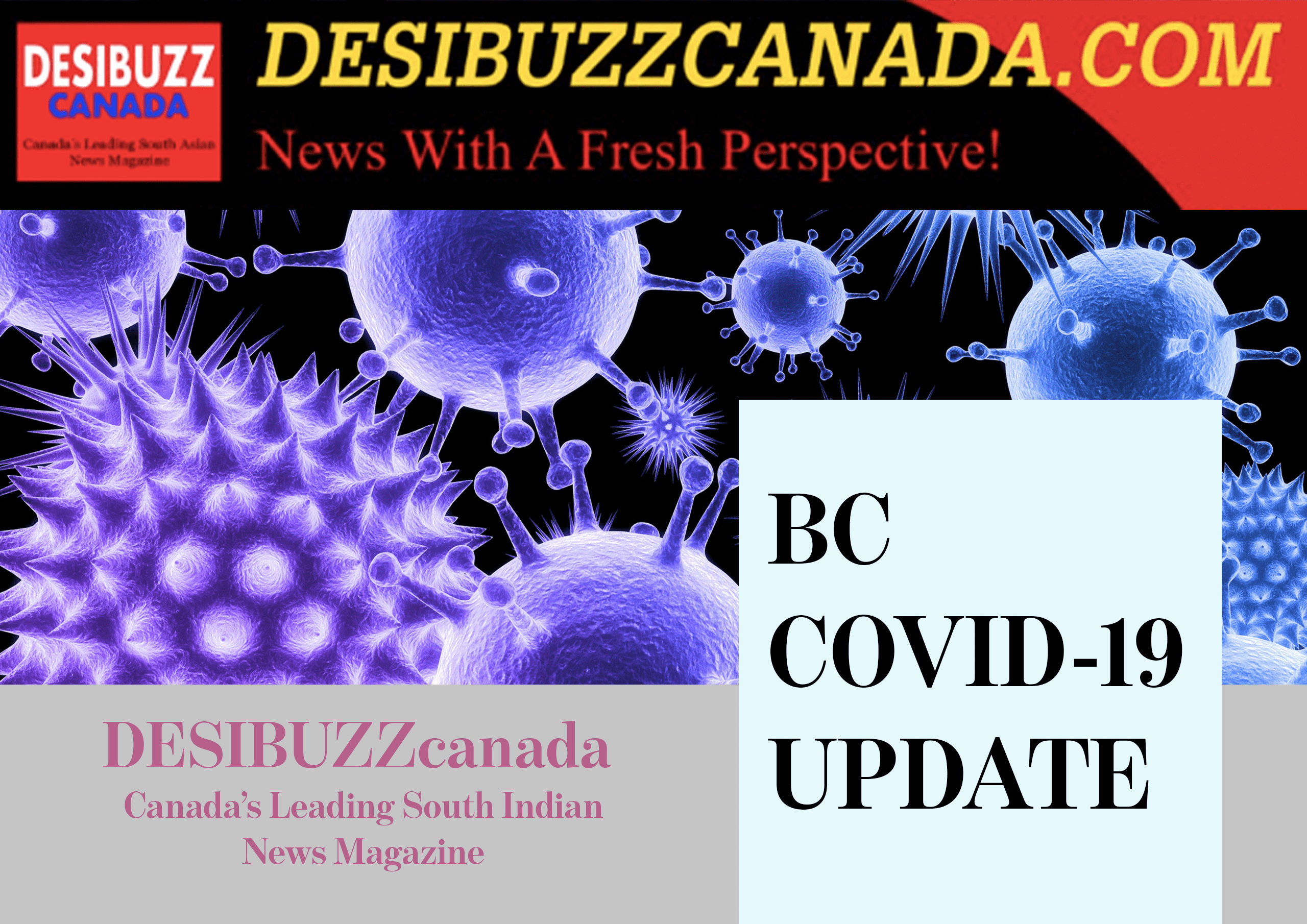 BC COVID-19 DAILY UPDATE: BC Nearing 75 First Dose Vaccinations As Cases Continue To Decline