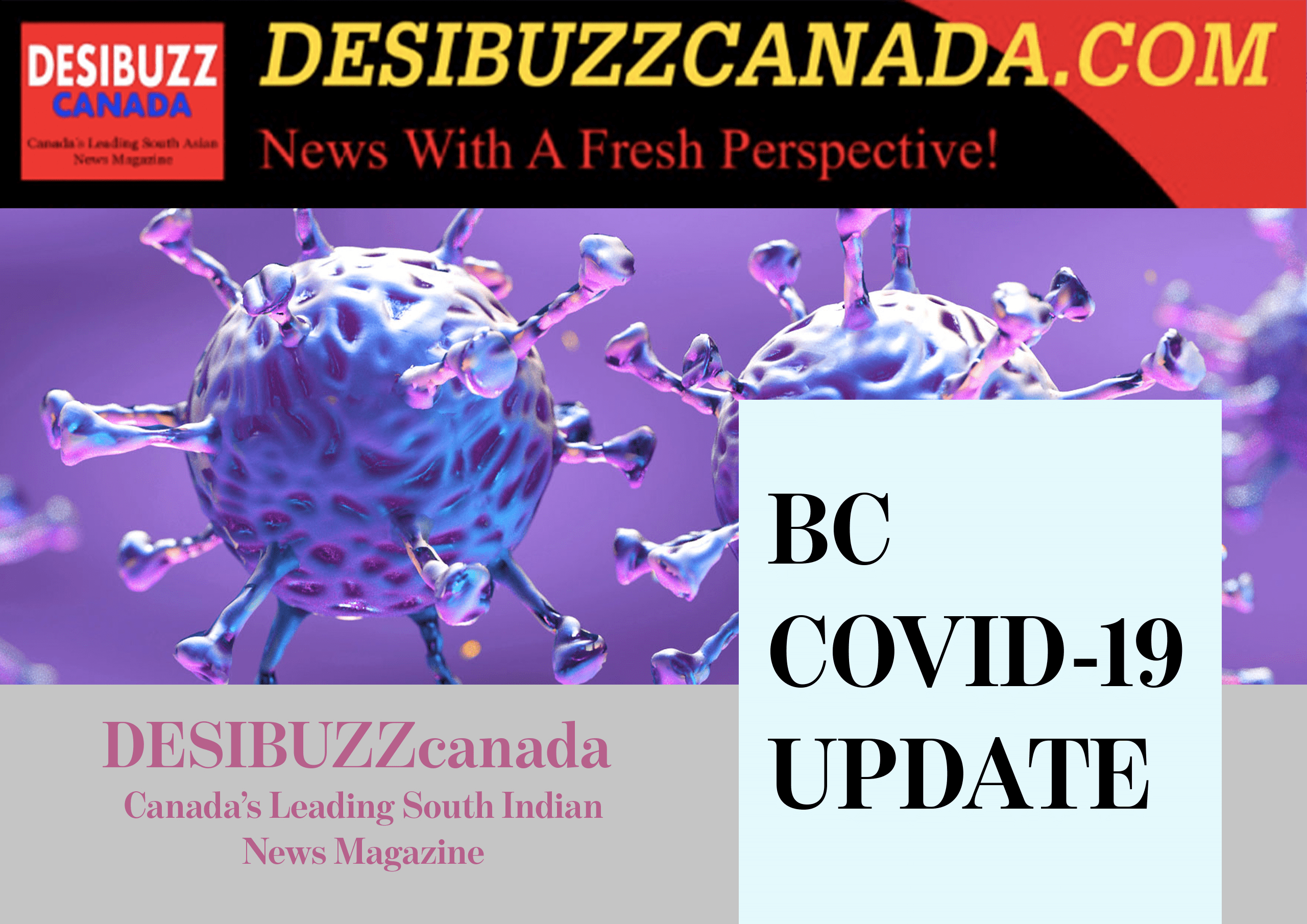 BC COVID-19 DAILY UPDATE: 108 Cases And No Deaths Reported Tuesday