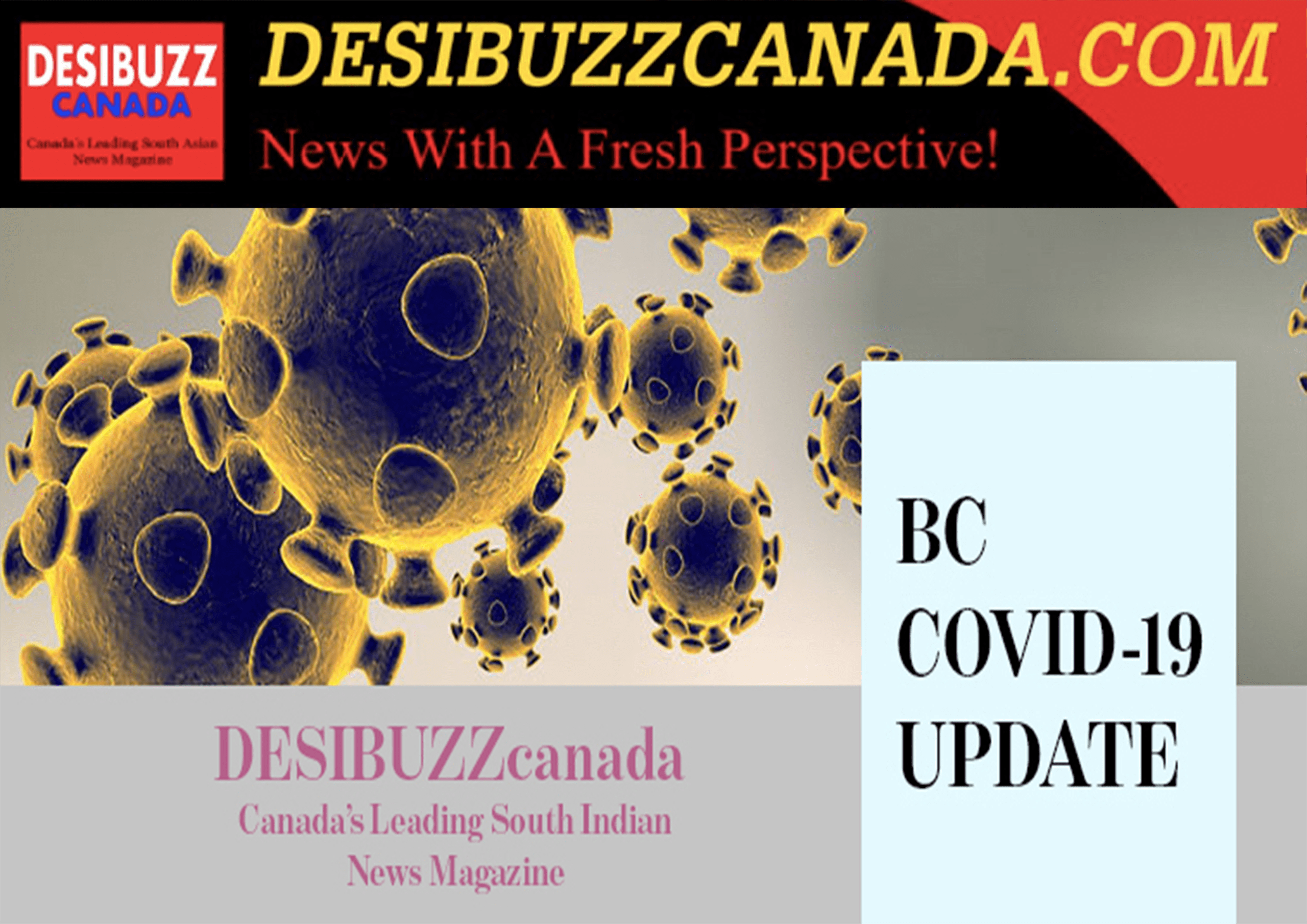 BC COVID-19 DAILY UPDATE: Cases Remain In Low 100s As Four New Deaths Reported Wednesday