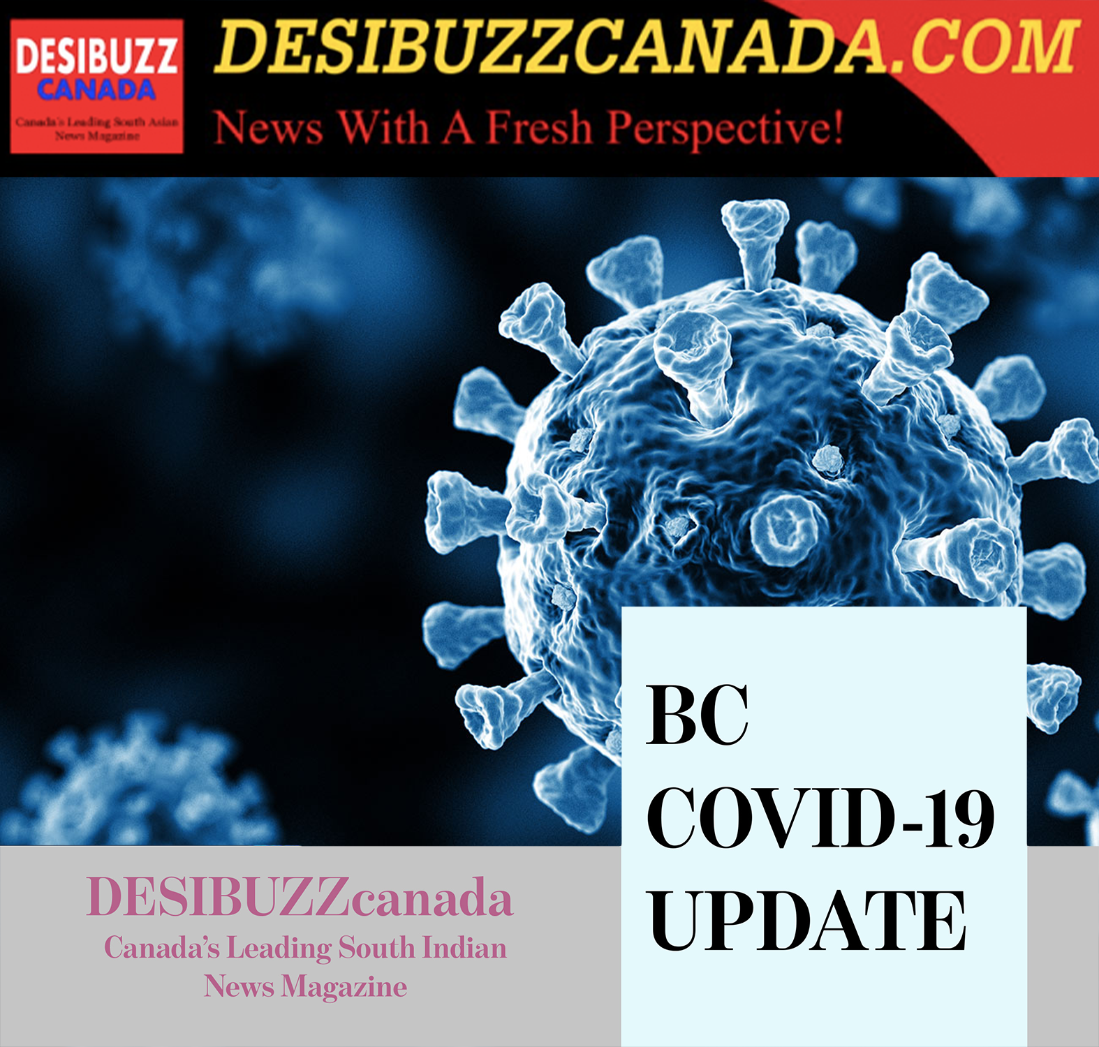 BC COVID-19 UPDATE: Weekend Sees Cases Continuing To Decrease With Eight Deaths