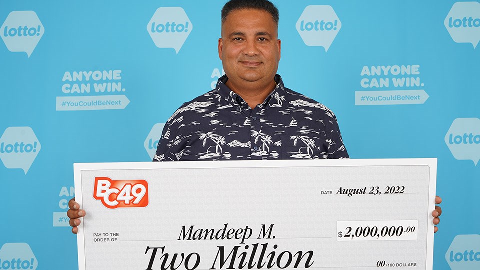 Indo-Canadian Man From Surrey Win $2 Million BC/49 Jackpot
