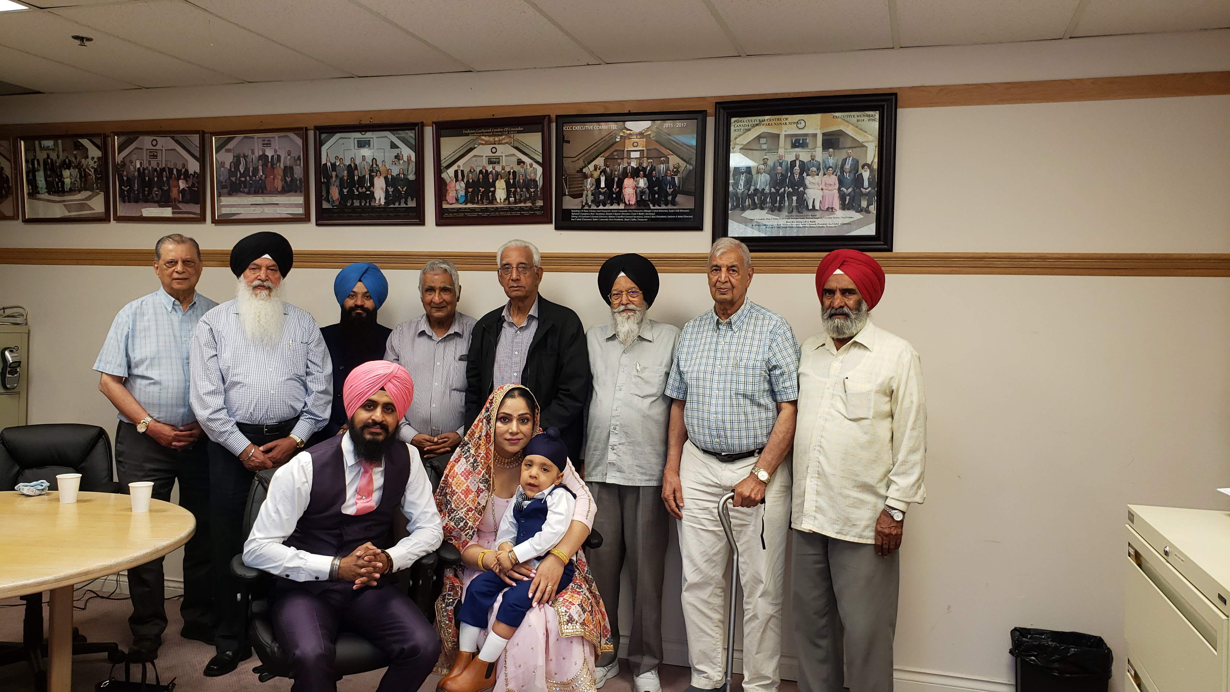 Indo-Canadian Family For Whom Community Raised $3 Million To Save Their Son Say Thanks And Obeisance At No. 5 Road Gurdwara