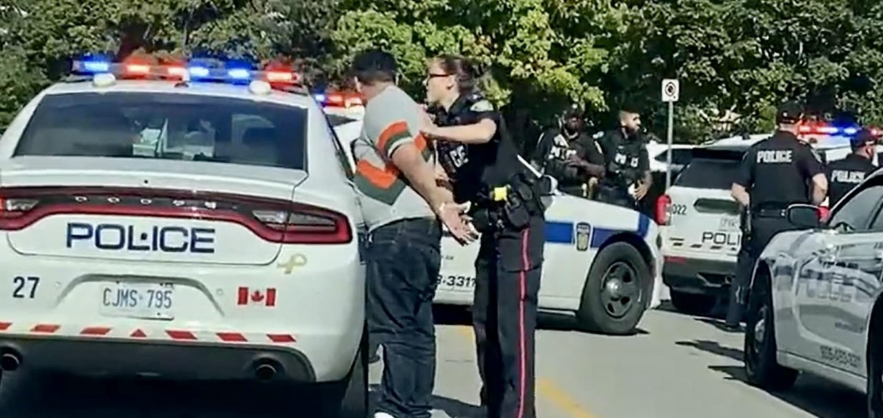 Destructive, Drunk Indo-Canadian Driver From Quebec Arrested In Brampton